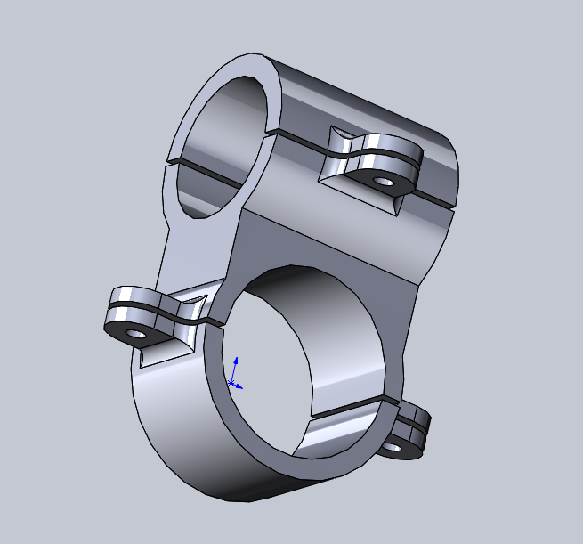 Direksiyon başına 24 mm sıkıcı fener montajı 32 mm (Plastik Aparattır!!!)