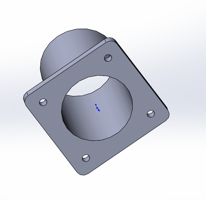 Bir kanalizasyon borusu için flane 50mm (Plastik Aparattır!!!)