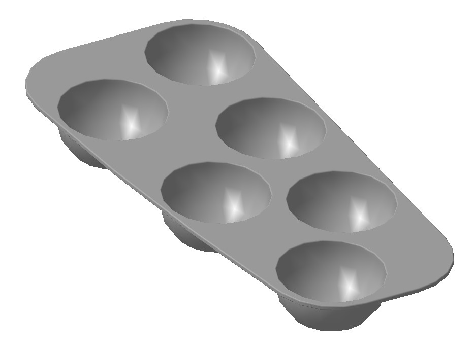 Yumurta tepsisi, 6 adet. (Plastik Aparattır!!!)