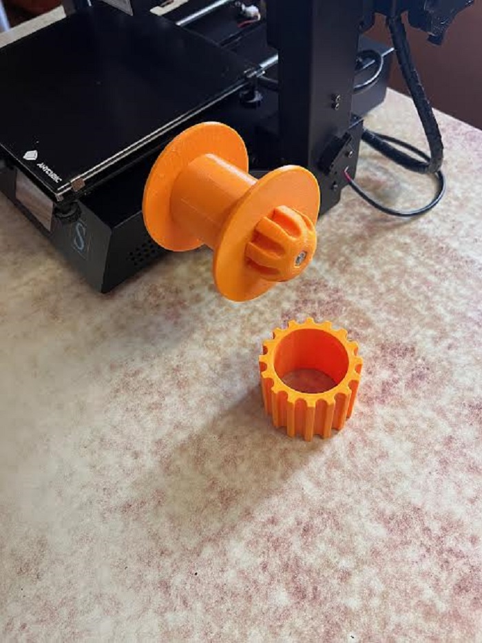 3d модель Держатель катушки Ancubic для 3d принтера - скачать бесплатно ...