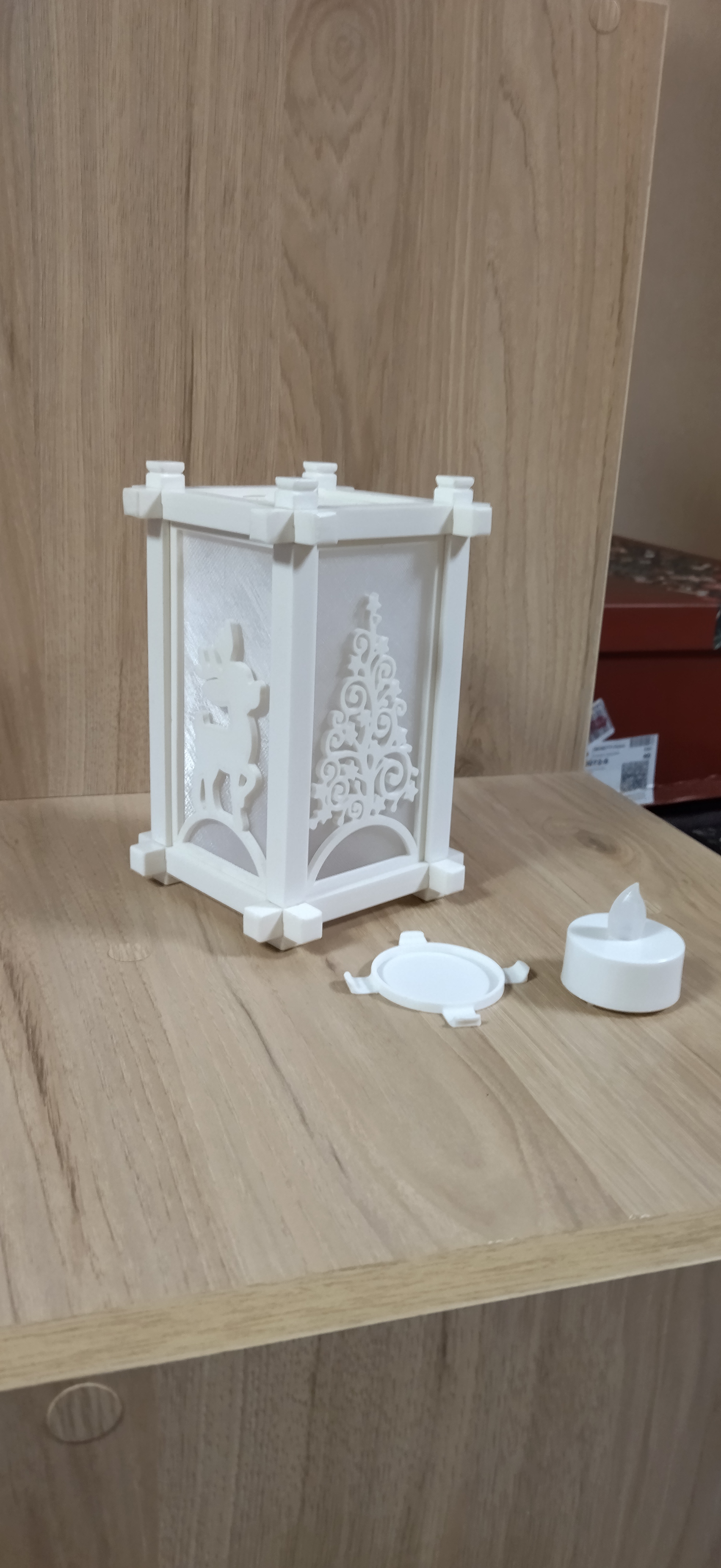 LED mum için Yeni Yıl lambası. (Plastik Aparattır!!!)