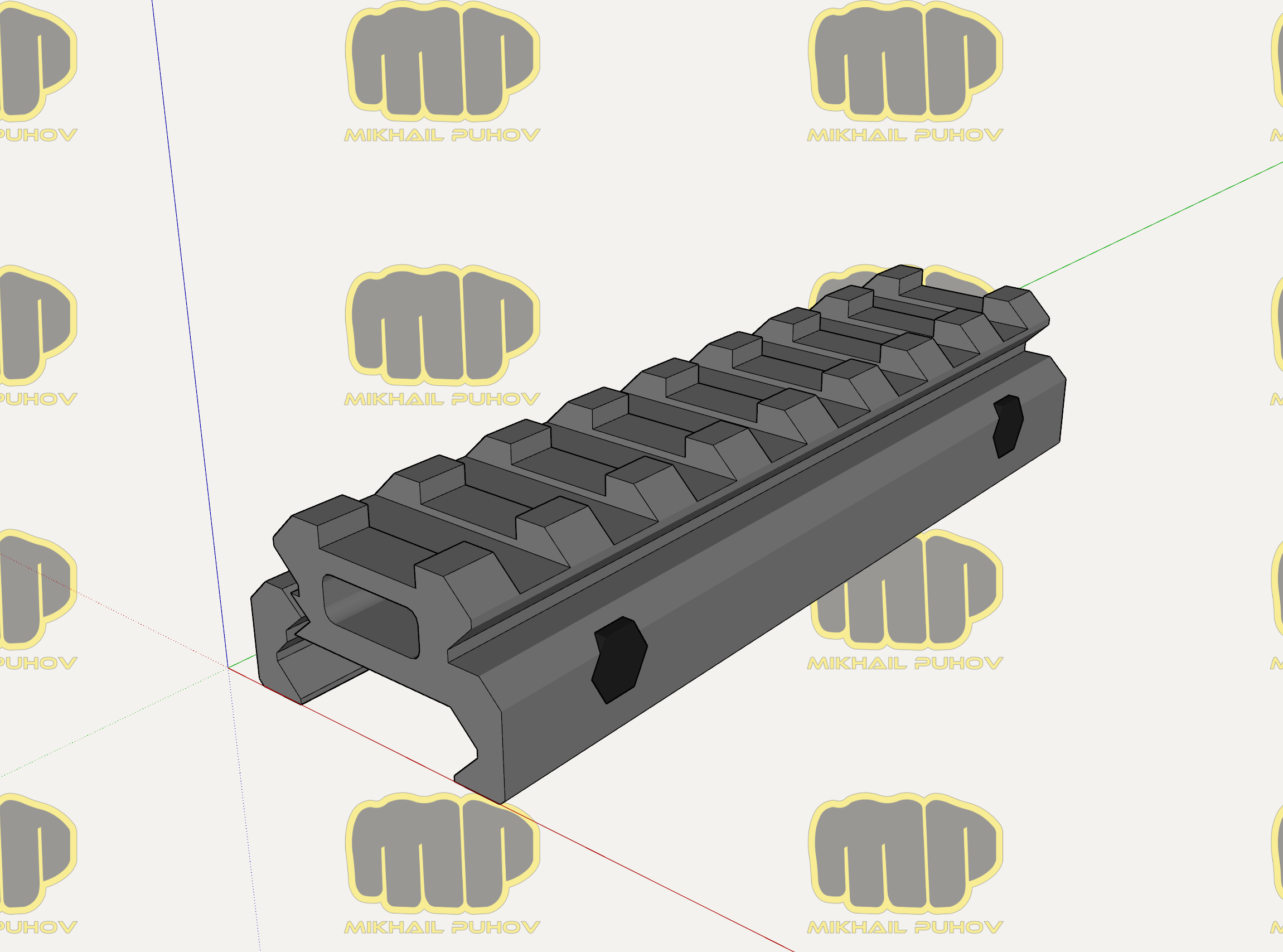 Yükseltme Veeber 016 Weaver - 10mm (Plastik Aparattır!!!)