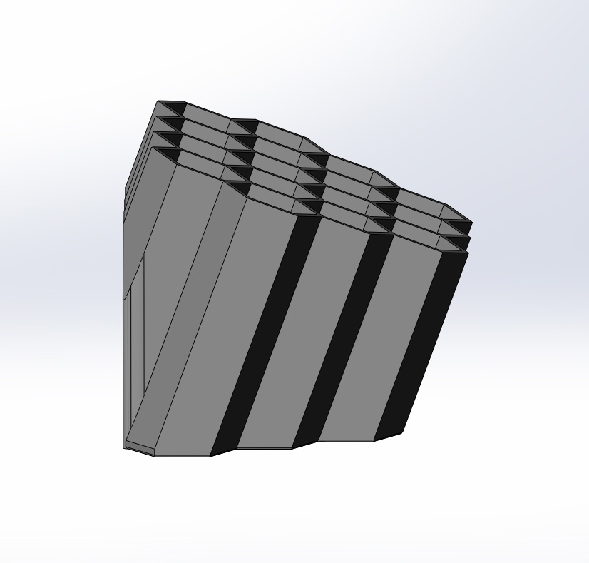 Tutamaklar için altıgen standı. (Plastik Aparattır!!!)