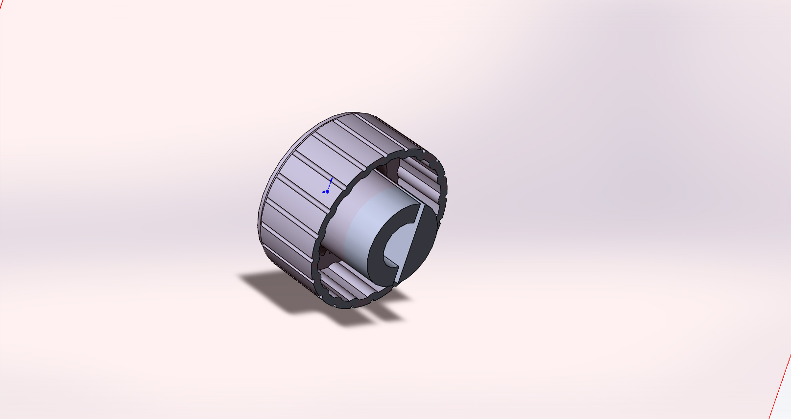 VEF-202 alıcısının hacim kontrol kolu (temra) ve 4 mm eksen için bir adaptör. (Plastik Aparattır!!!)