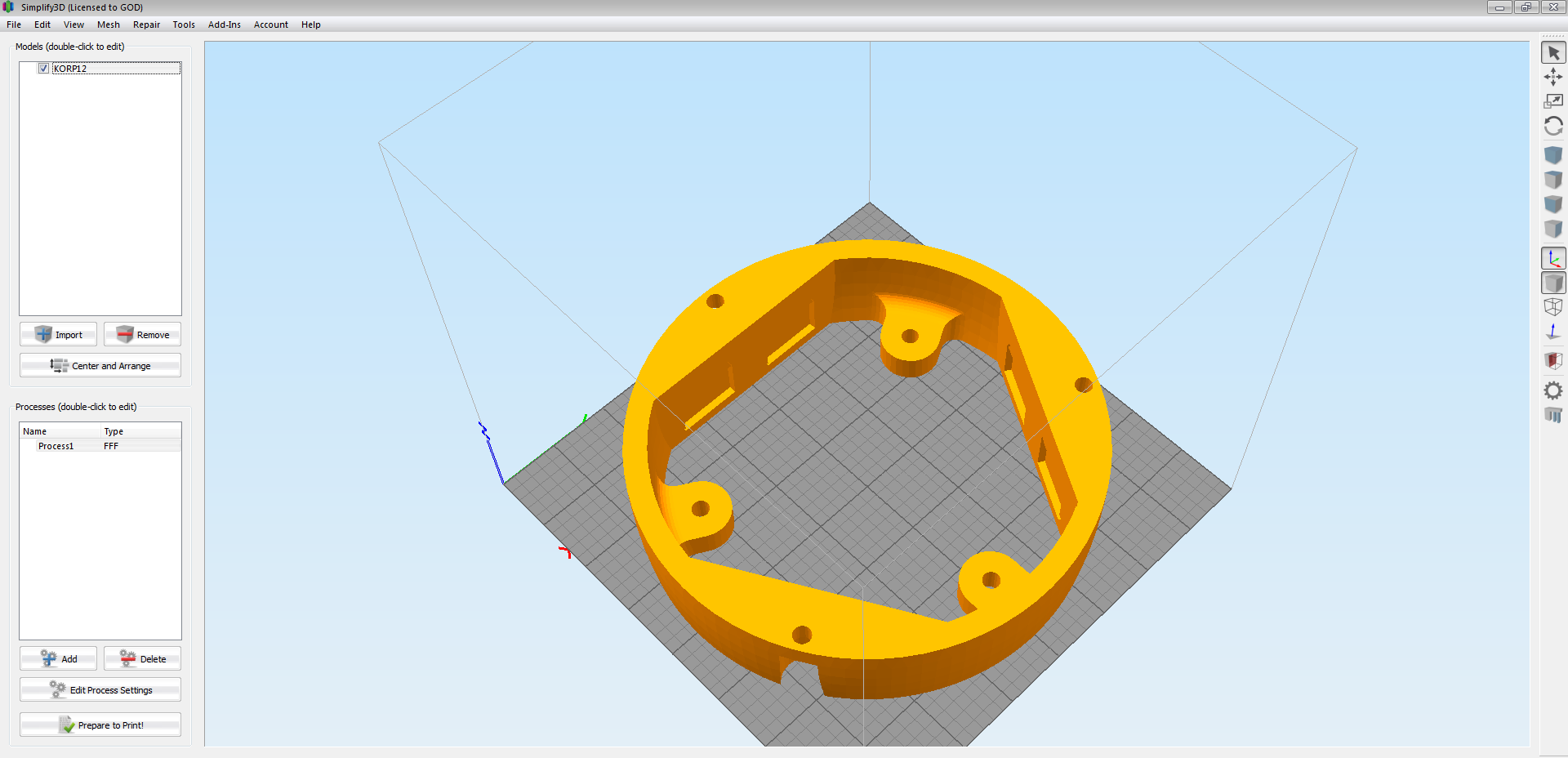Rüzgar türbini gövdesi (Plastik Aparattır!!!)