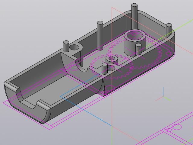Arduino dişli motorunun detaylı modeli (TT MOTOR 1:45) (Plastik Aparattır!!!)