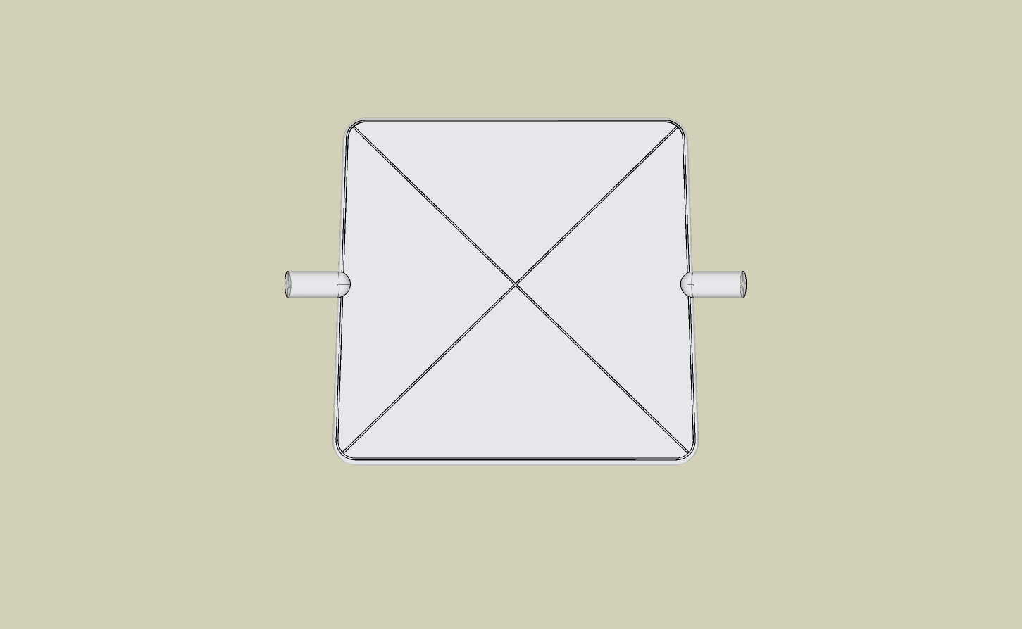 Jeodezik marka 8 cm (Plastik Aparattır!!!)