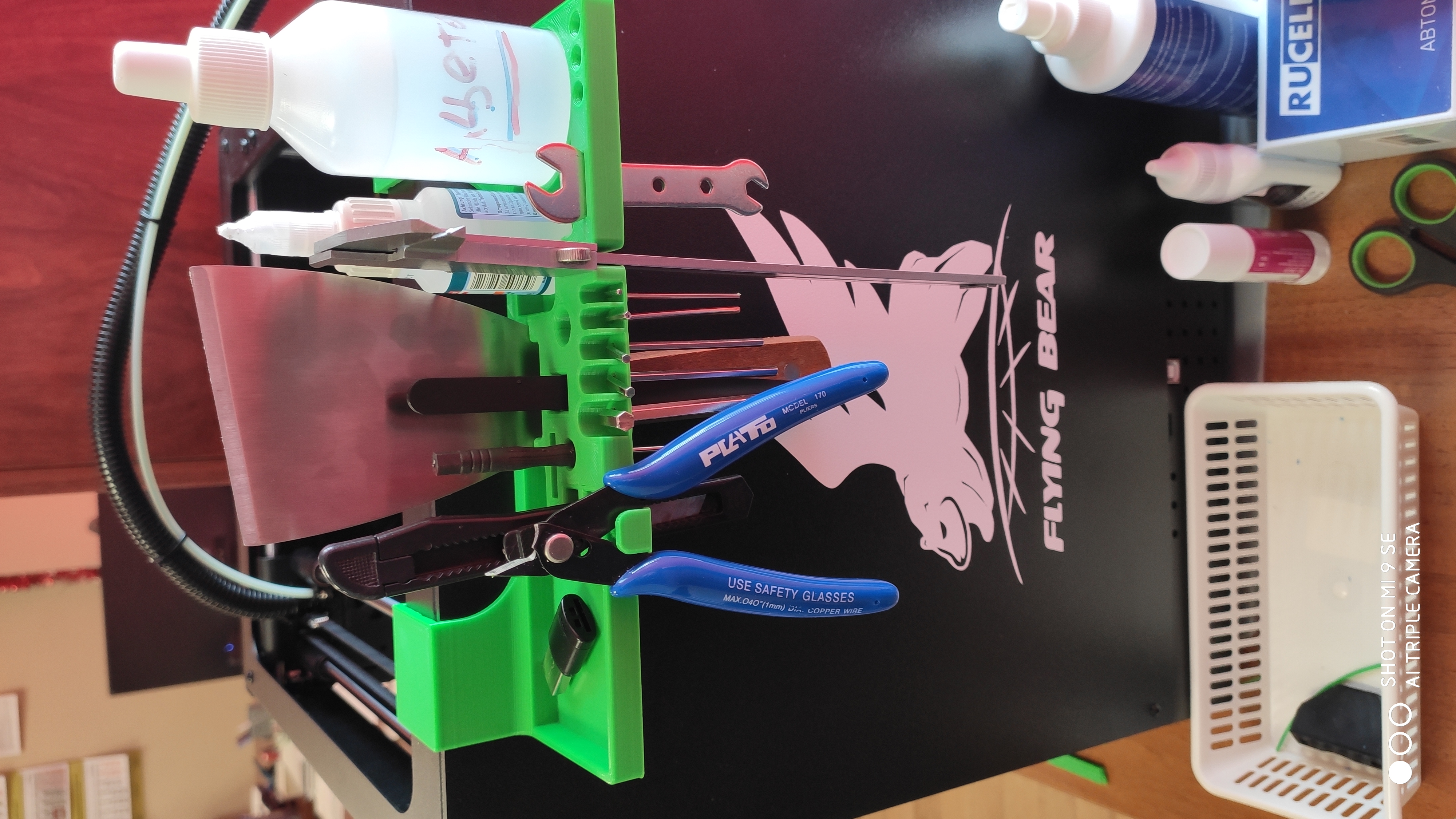 Flyingbear 4S aracı için düzenleyici (stand) (Plastik Aparattır!!!)