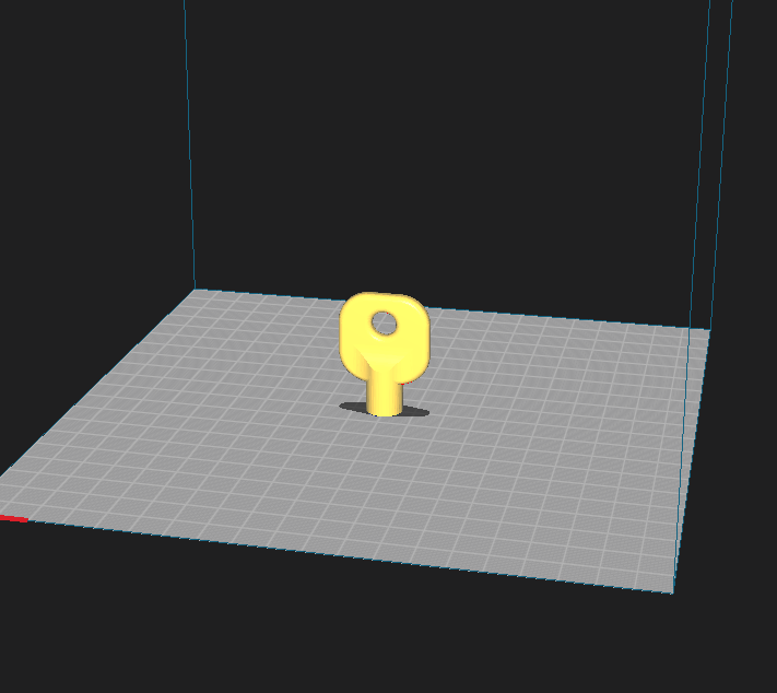 Mekanik kapı tahriki için üçgen anahtar (Plastik Aparattır!!!)