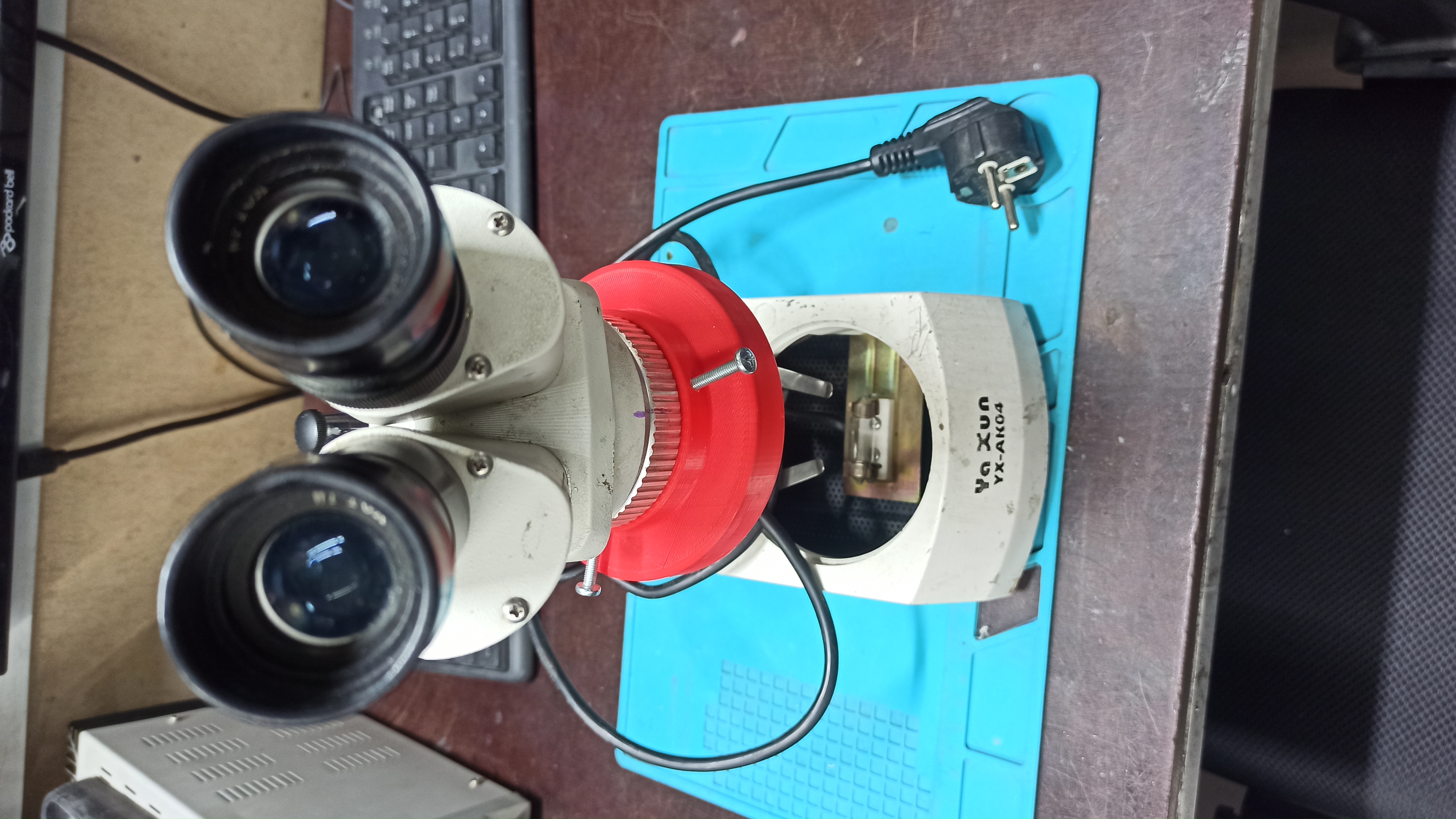 Mikroskop Yaxun YX-V'nin önemli noktaları (Plastik Aparattır!!!)