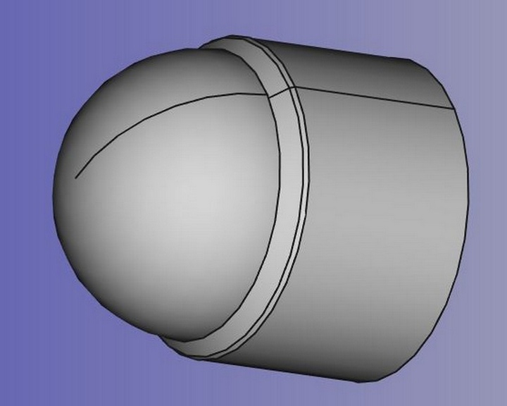 Koruyucu kapak ve bir sızdırmazlık maddesi ile standart bir tüp üzerinde ek uç (Plastik Aparattır!!!)