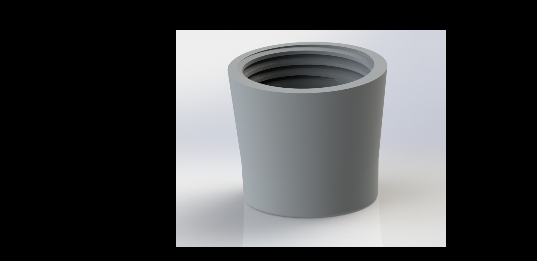 PVC teknesi için elektrikli bir pompadan bir adaptör (Plastik Aparattır!!!)