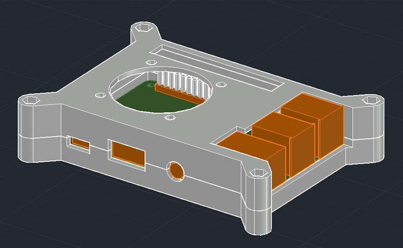Raspberry PI 3 için kılıf (Plastik Aparattır!!!)