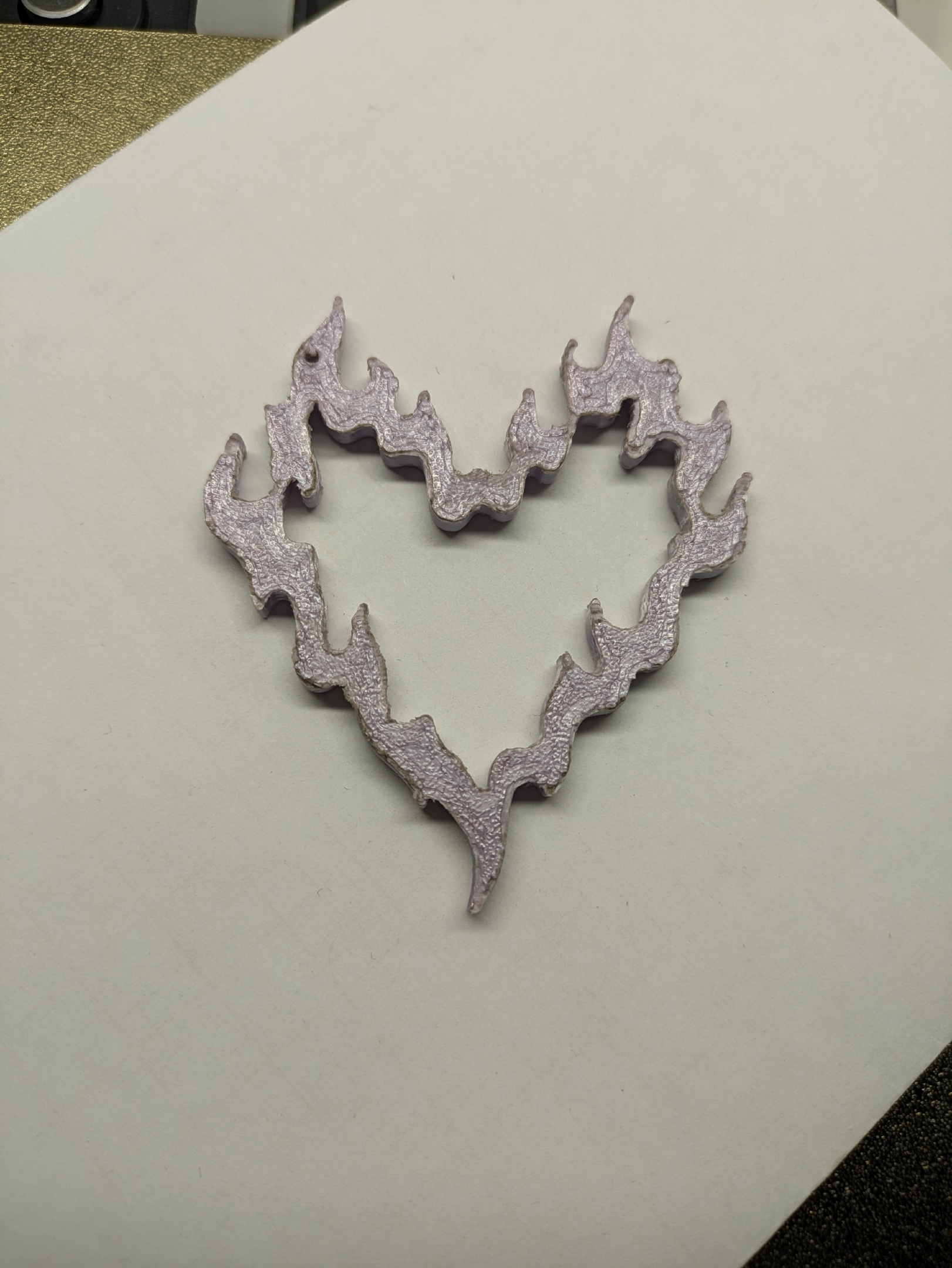 Gotik kalp. Browler süspansiyon (Plastik Aparattır!!!)