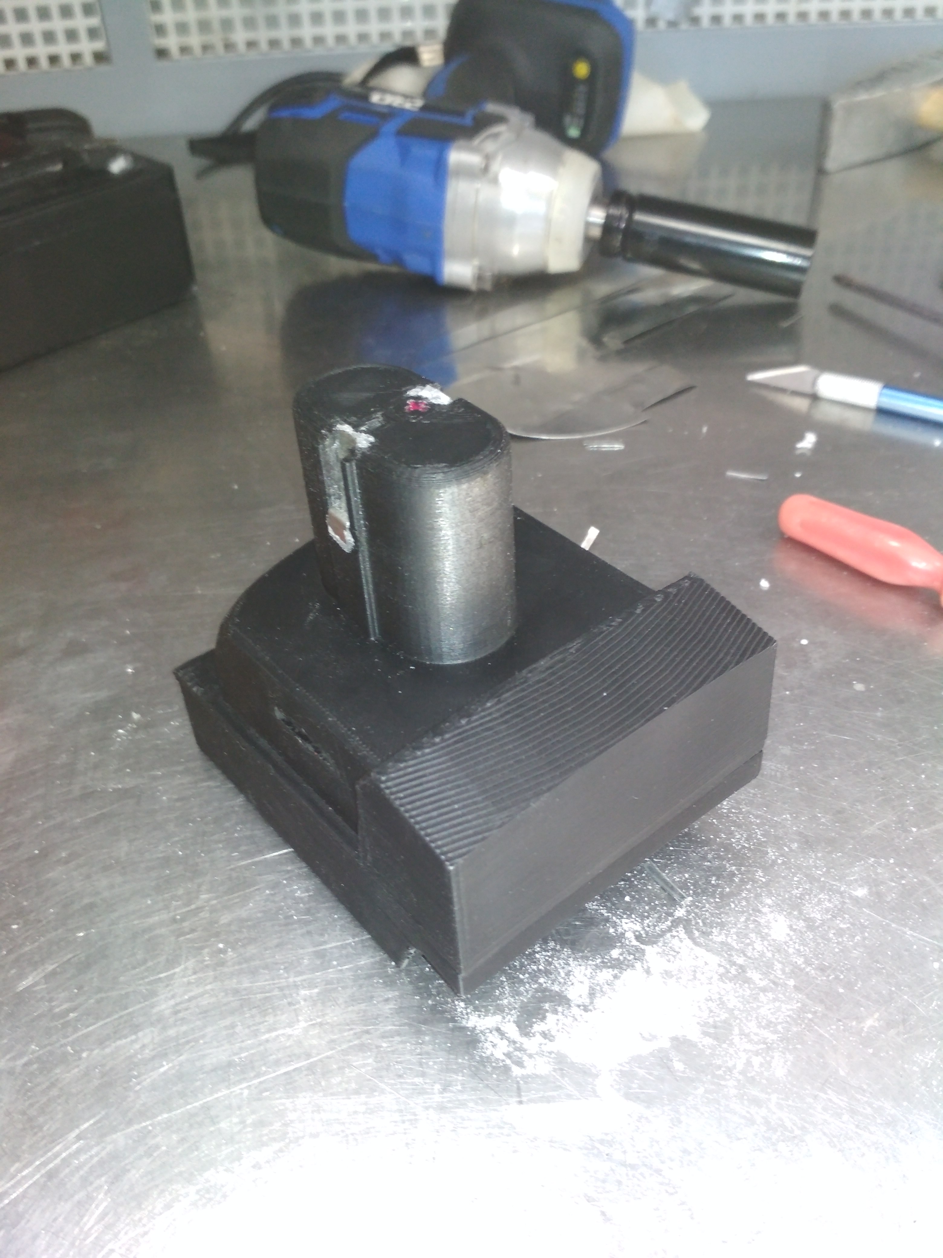 Eski tornavida Einhell Bas 18-2/1HA için prostomer Li-ion adaptörü (Plastik Aparattır!!!)