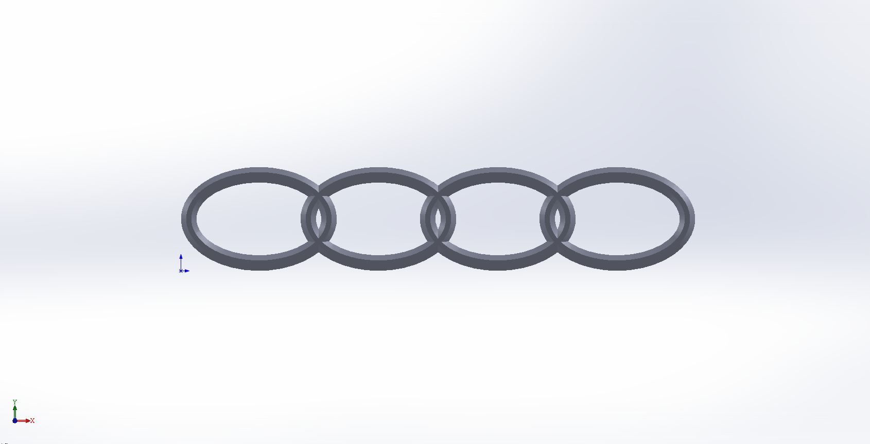 Audi Logosu (Yaratıcı) (Plastik Aparattır!!!)