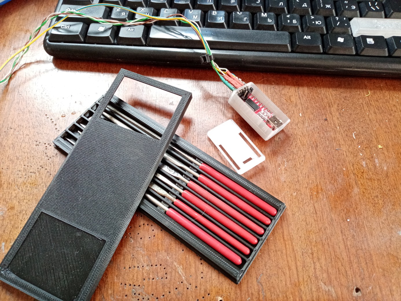 USB TTL dönüştürücü "FT 232 RL" için kılıf (Plastik Aparattır!!!)