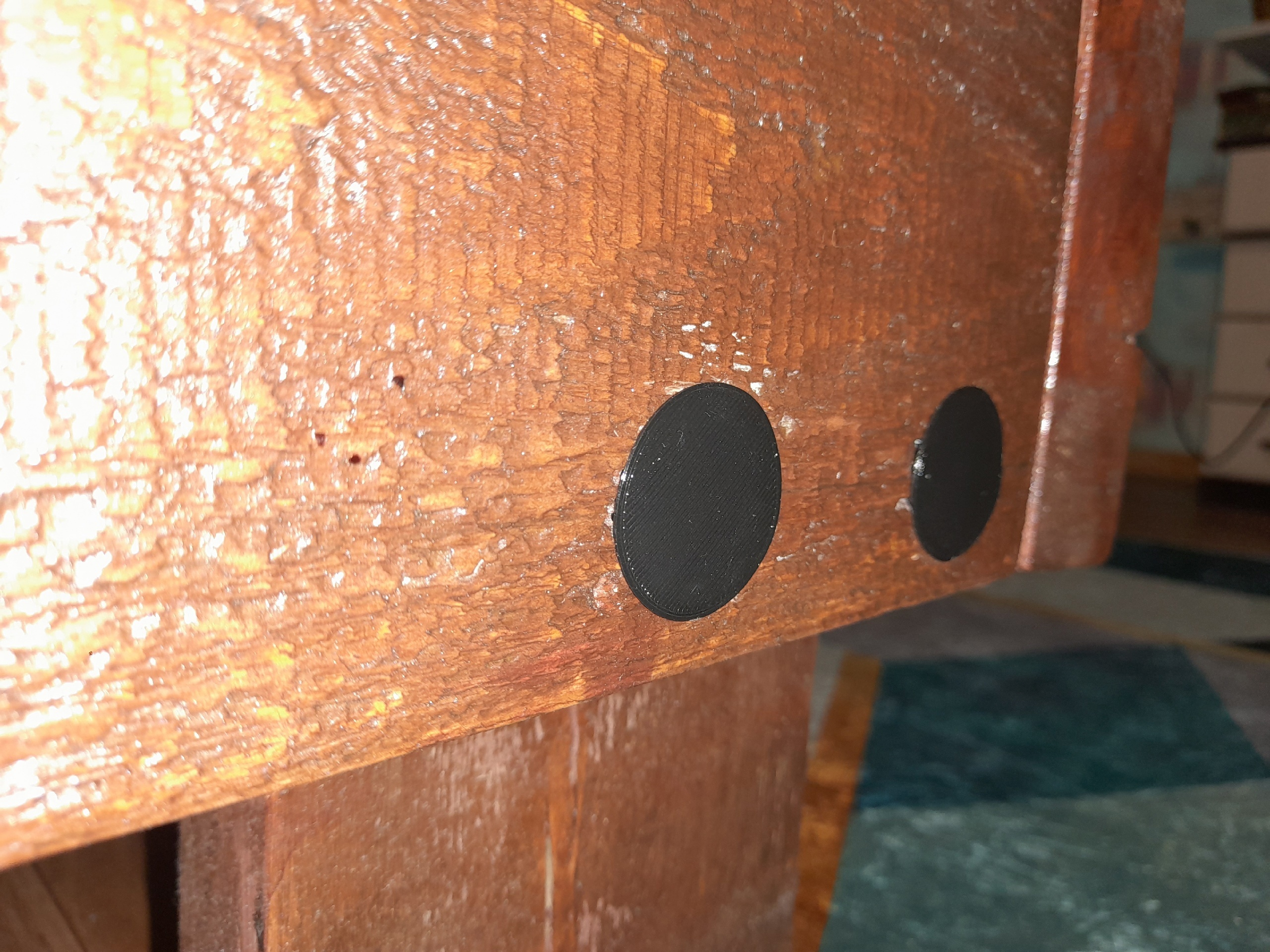 30 mm deliğin delikleri (Plastik Aparattır!!!)