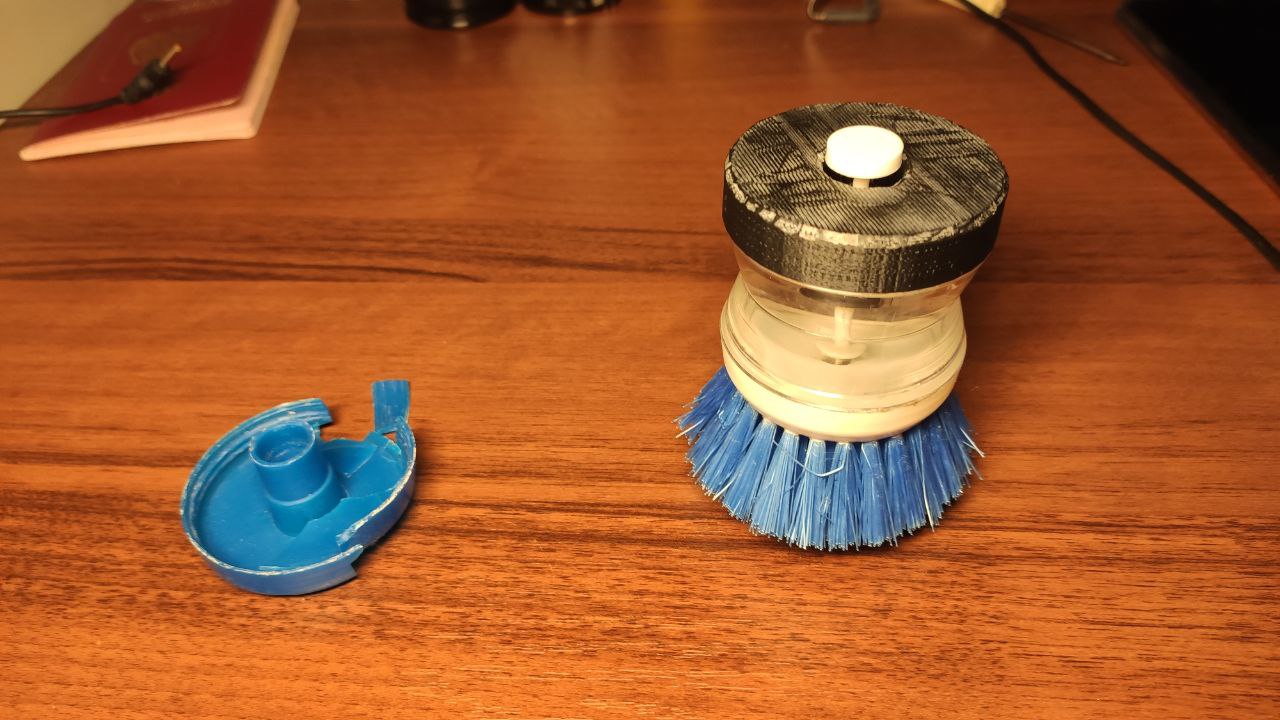Doster fırçasındaki kapak. (Plastik Aparattır!!!)