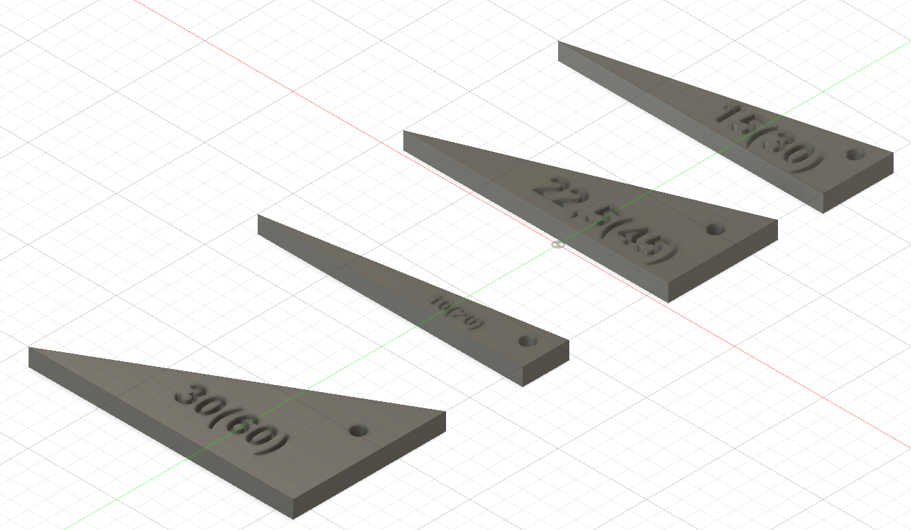 Bıçaklar ve diğer aletler için açıları keskinleştirmek için şablonlar. (Plastik Aparattır!!!)