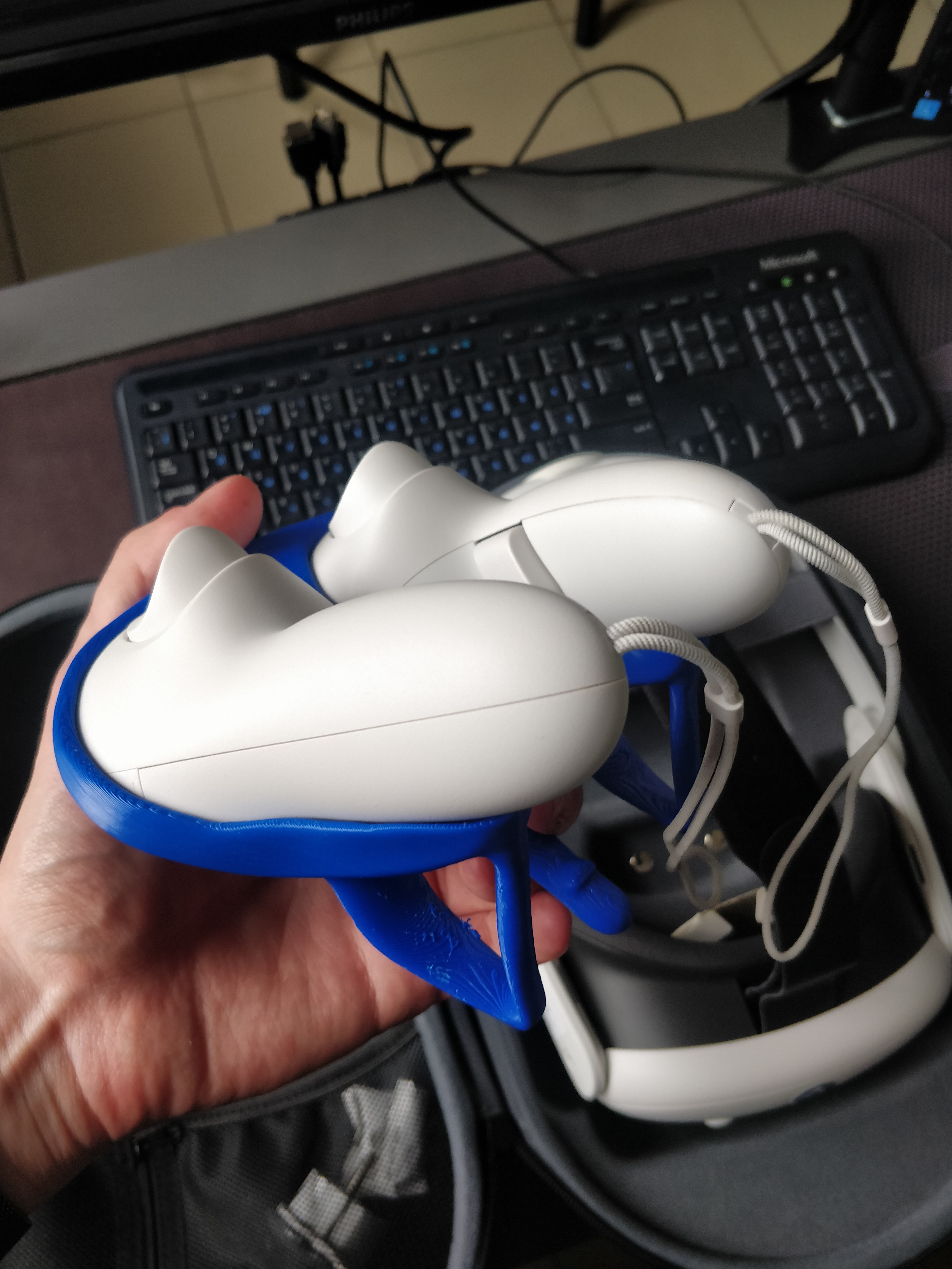 Quest 3 için Denetleyici Sahipleri (Çanta Adaptörü) (Plastik Aparattır!!!)