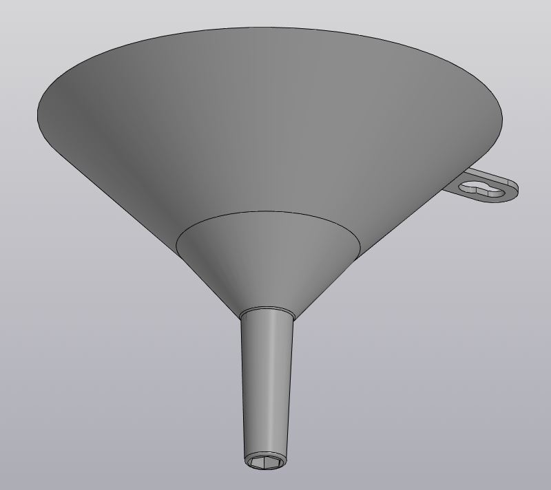 Küçük huni (Plastik Aparattır!!!)