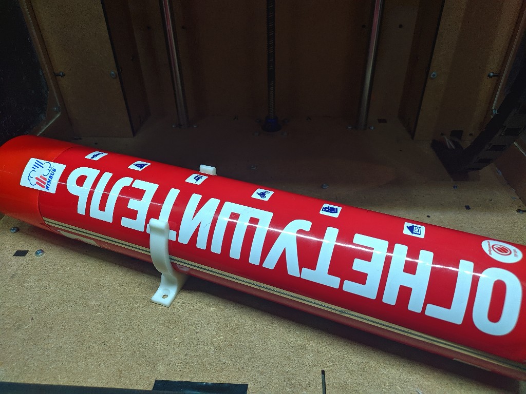 Yangın söndürücü silindirinin montajı OV-1(3) (Plastik Aparattır!!!)