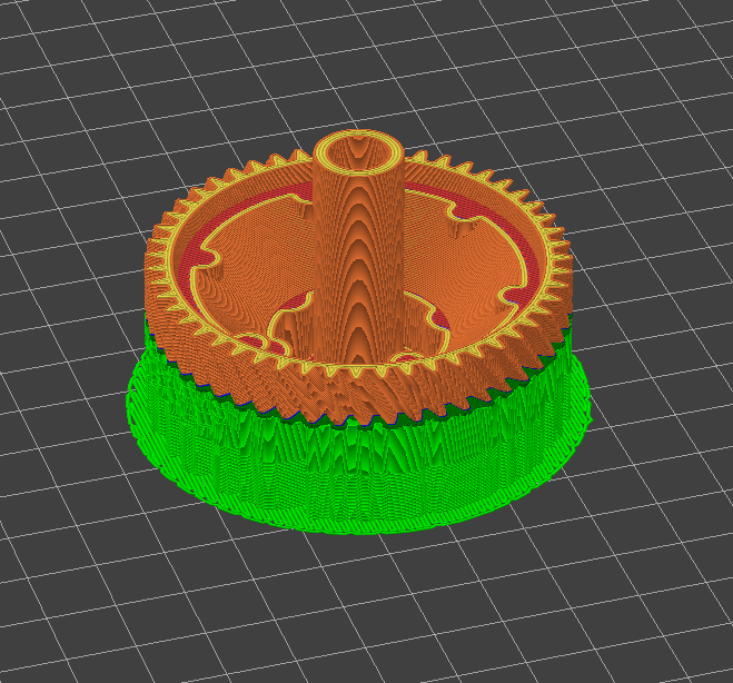 Bir çeşit blender için dişli (Plastik Aparattır!!!)