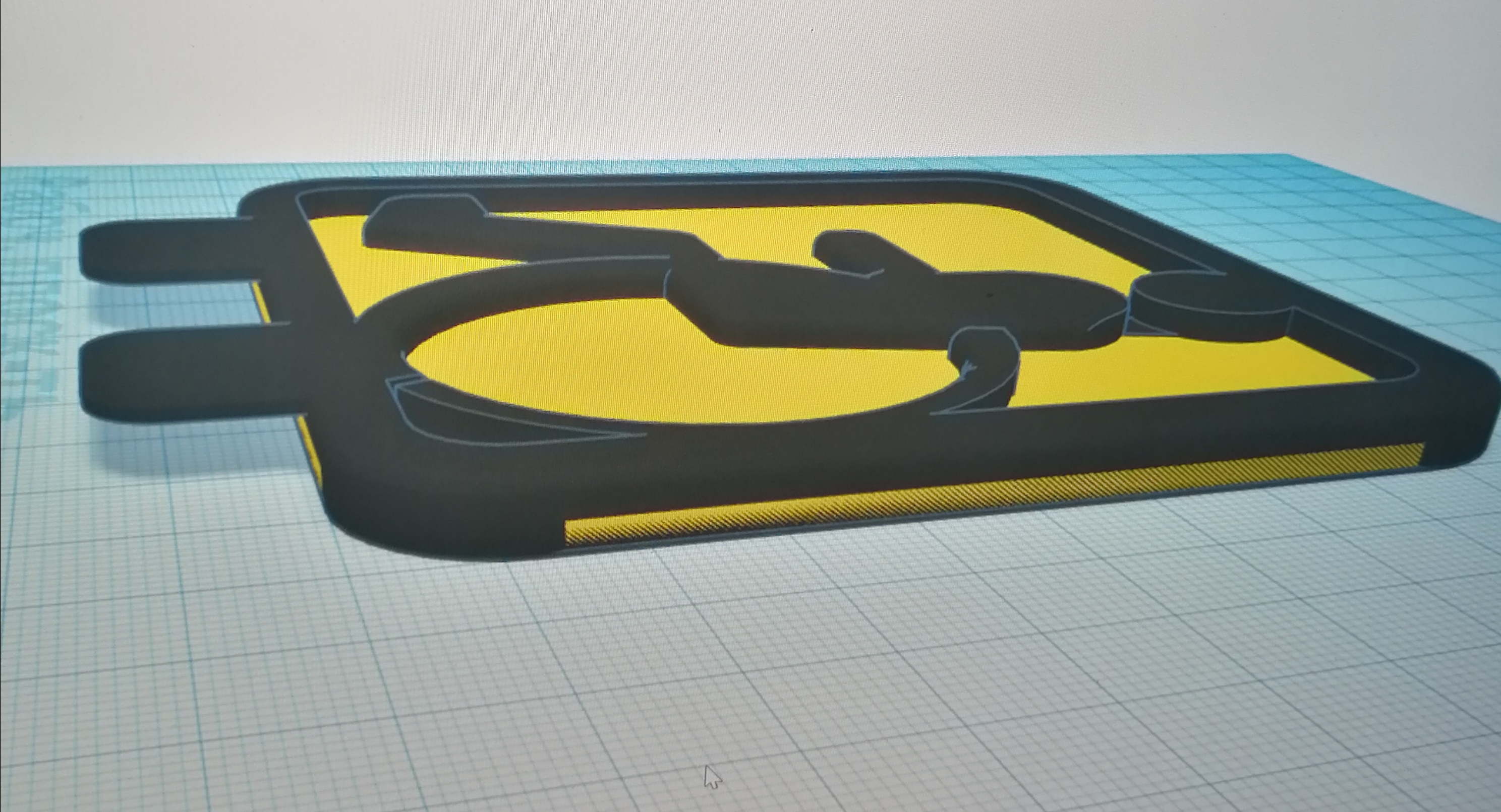 Engelli kişinin işareti basit ve cam contalar için bağlantı elemanları için yaprakları olan bir arabada. (Plastik Aparattır!!!)