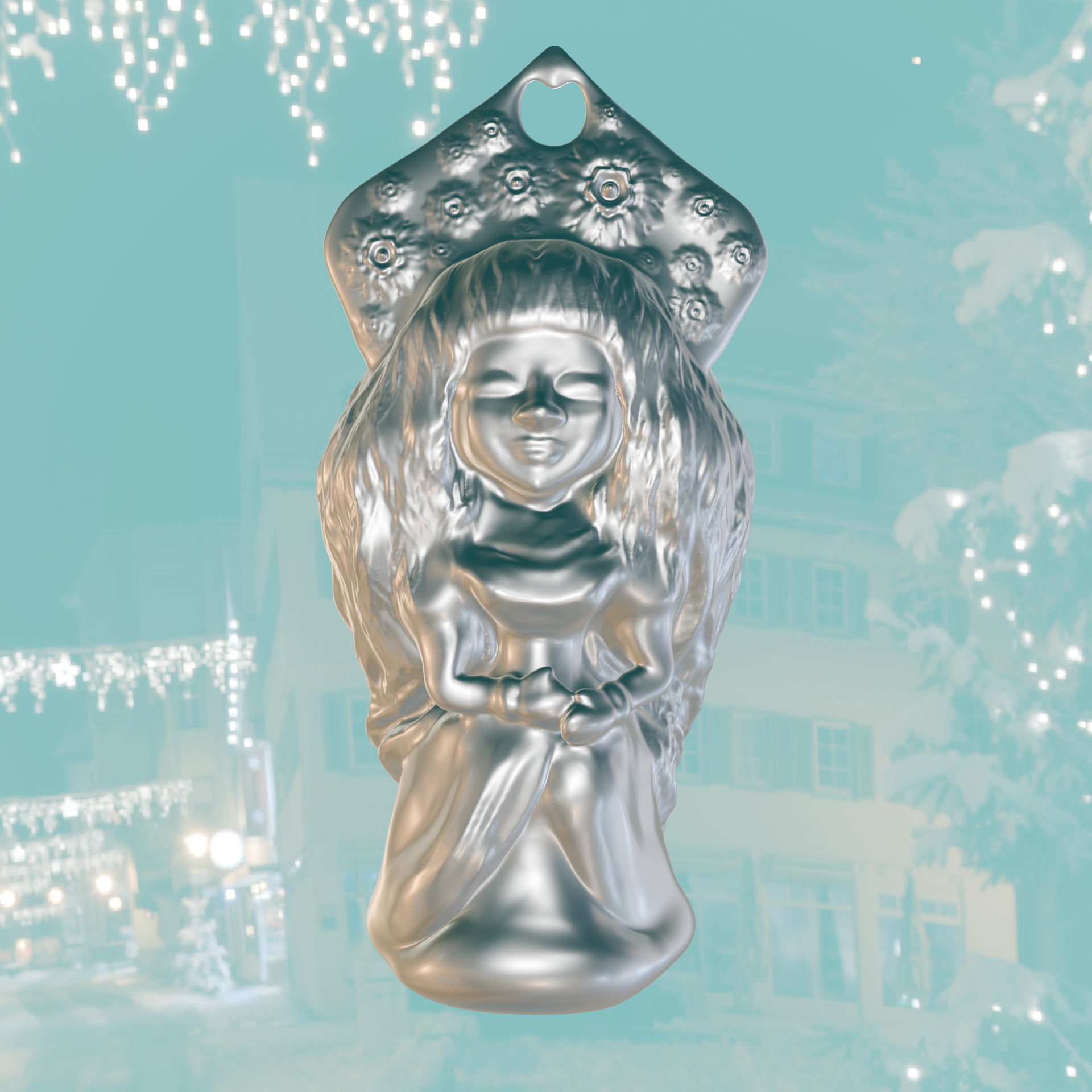 Kokoshnik ile heykel (Plastik Aparattır!!!)