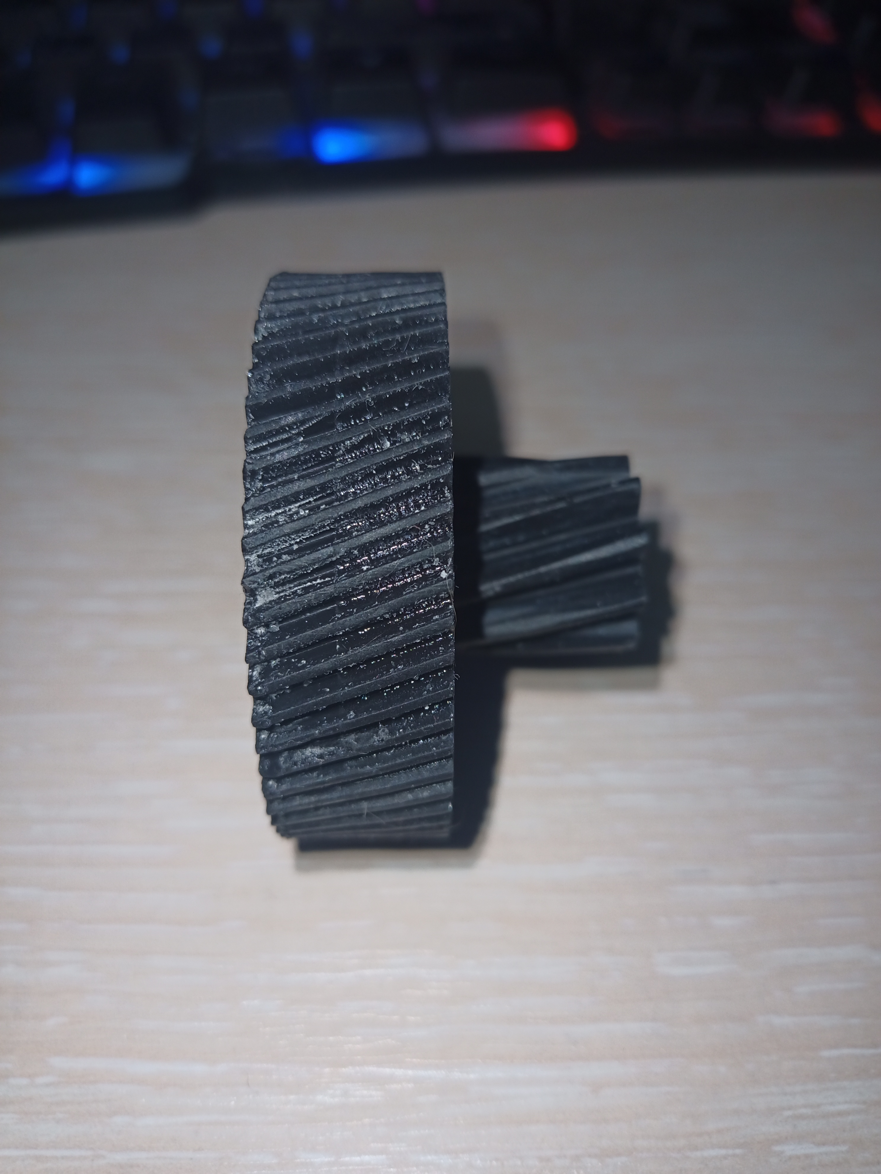 Bir et taşlama dişlisi için dişli (Plastik Aparattır!!!)