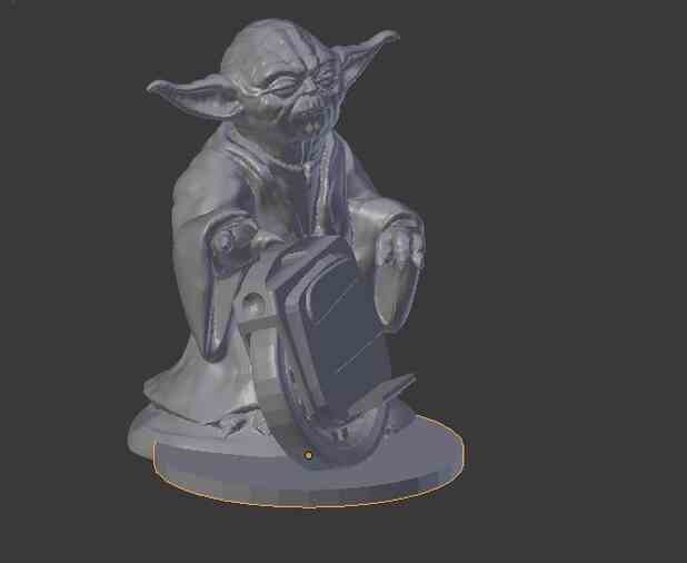 Usta Yoda yeni bir tek tekerlekli bisiklet modeli sunuyor (Plastik Aparattır!!!)