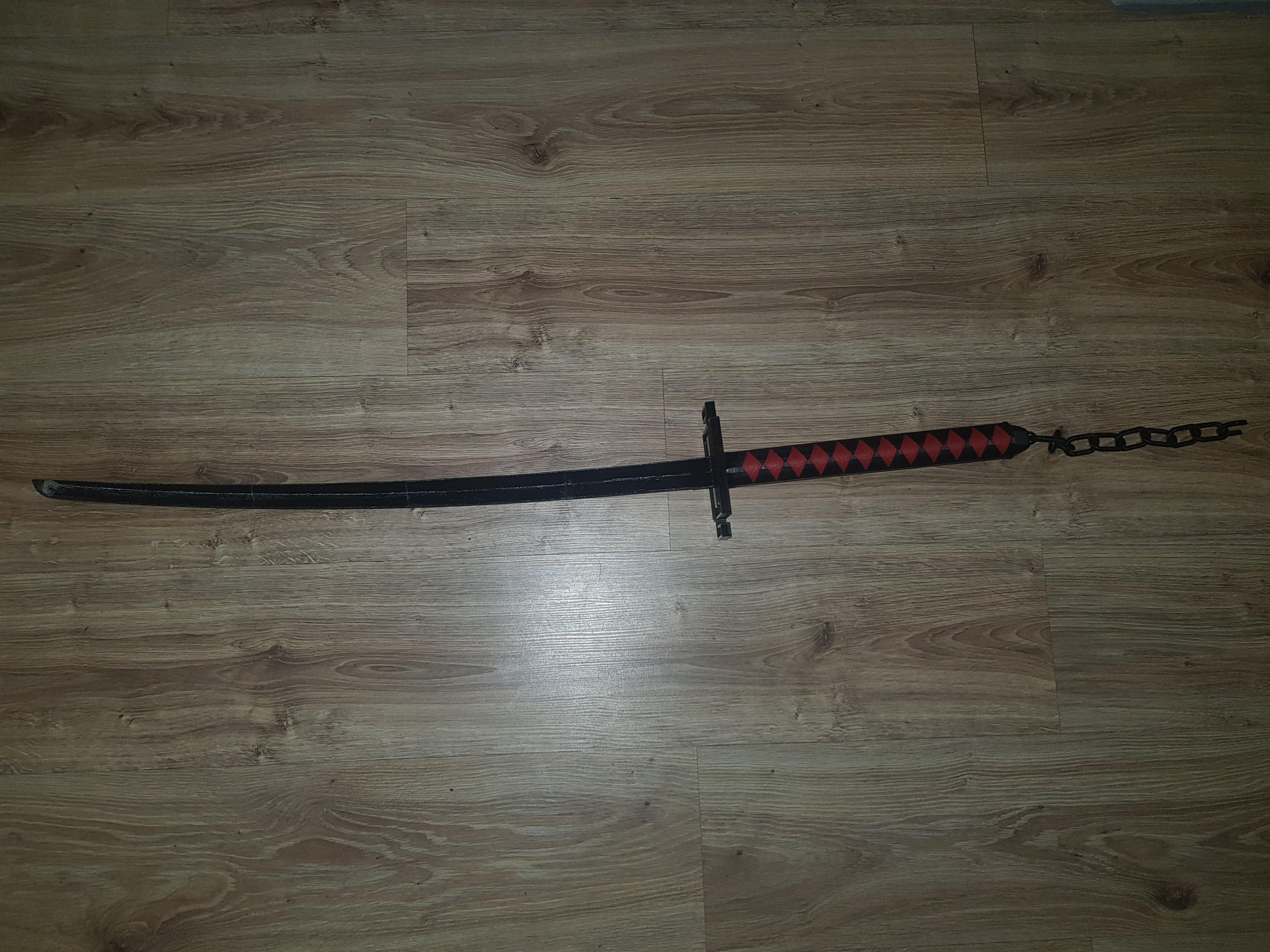Blicho Ichigo Kurosaki Zangetsu'dan Katana (Plastik Aparattır!!!)