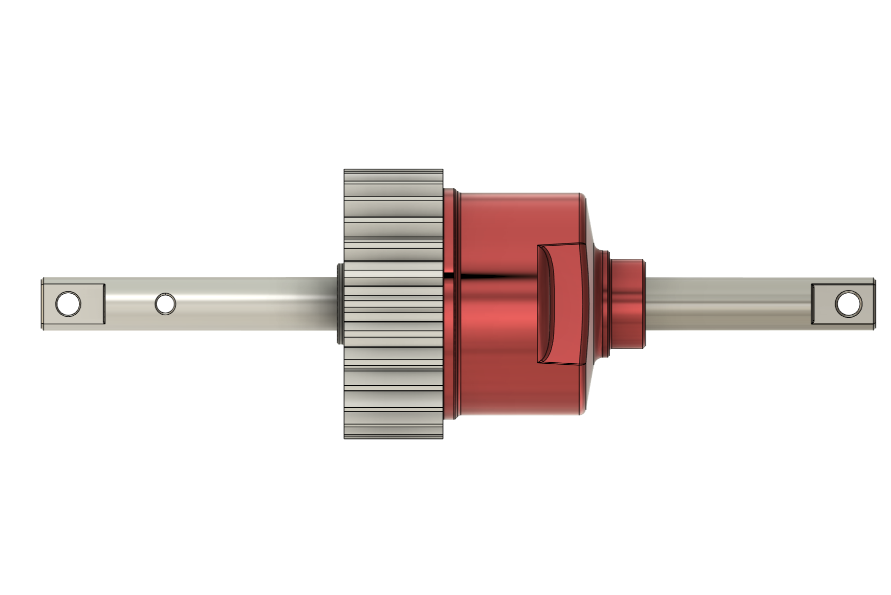 Radyo kontrollü araba Traxxasas Revo 3.3'ün şanzımanının merkezi (merkez) farkının dişlisi (Plastik Aparattır!!!)