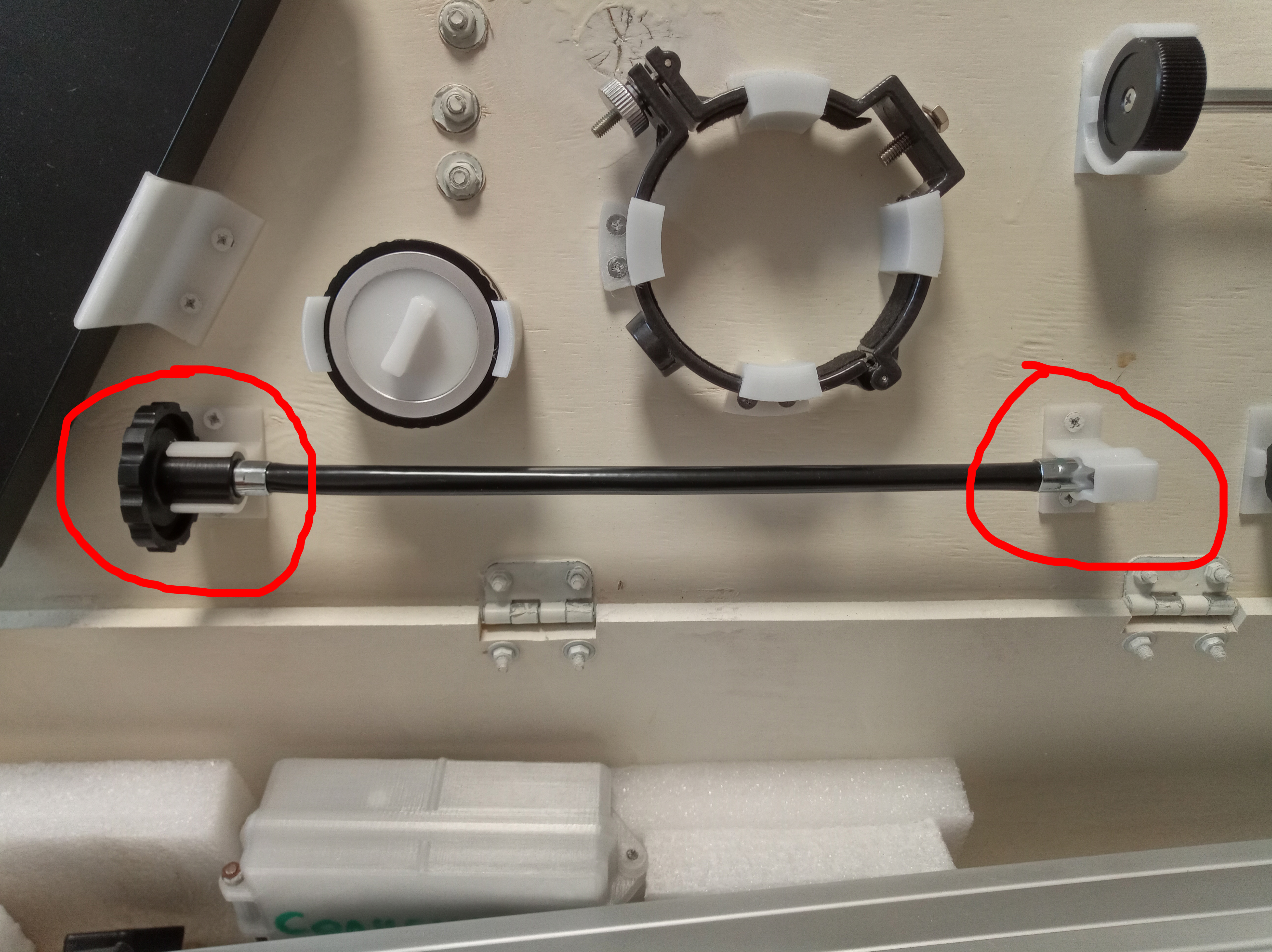 Teleskopun elemanlarının bir dizi bağlantı elemanı: doğru bir uç sap (Plastik Aparattır!!!) Teleskopun elemanlarının bir dizi bağlantı elemanı: doğru bir uç sap (Plastik Aparattır!!!)
