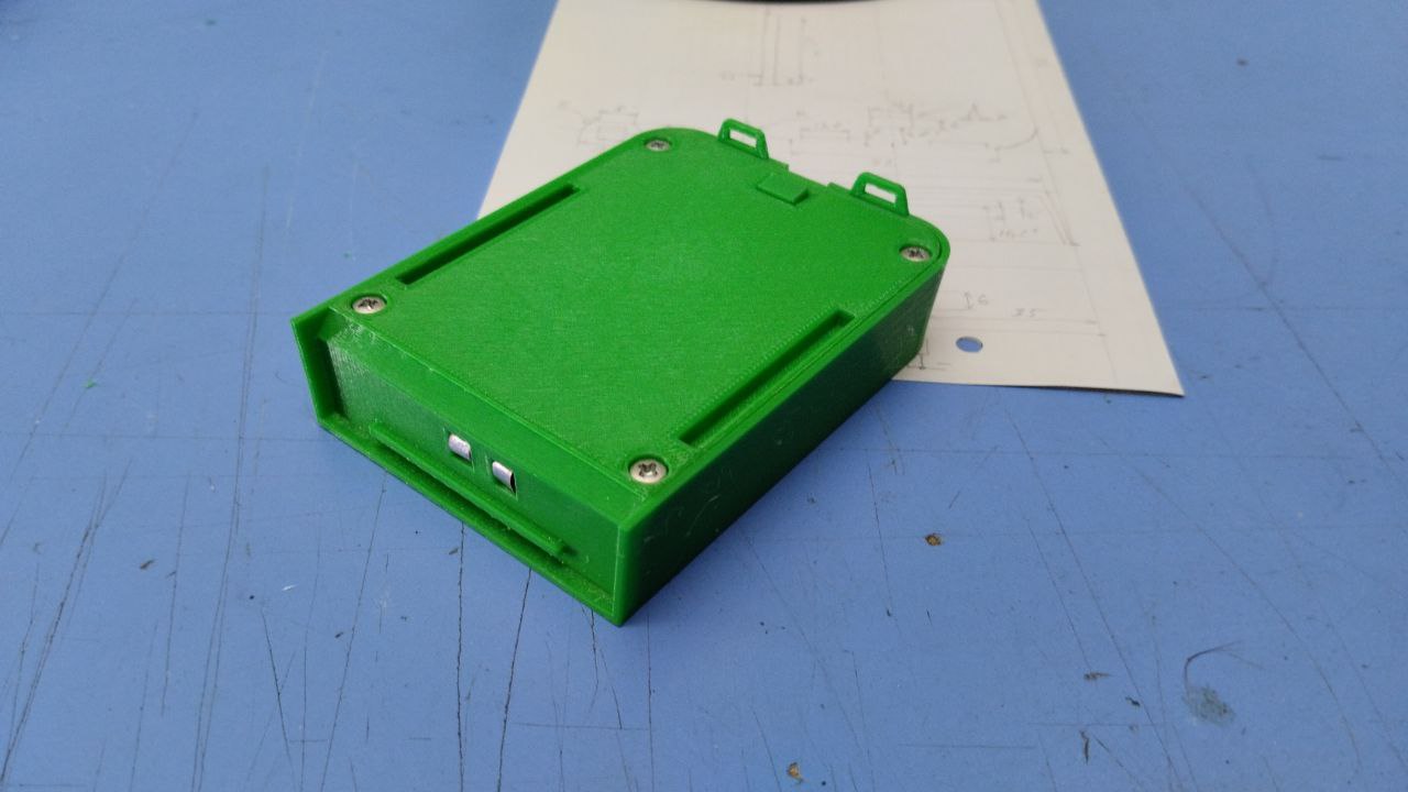 Drone Detektörü UD007 için AKB Muhafazası (Plastik Aparattır!!!)