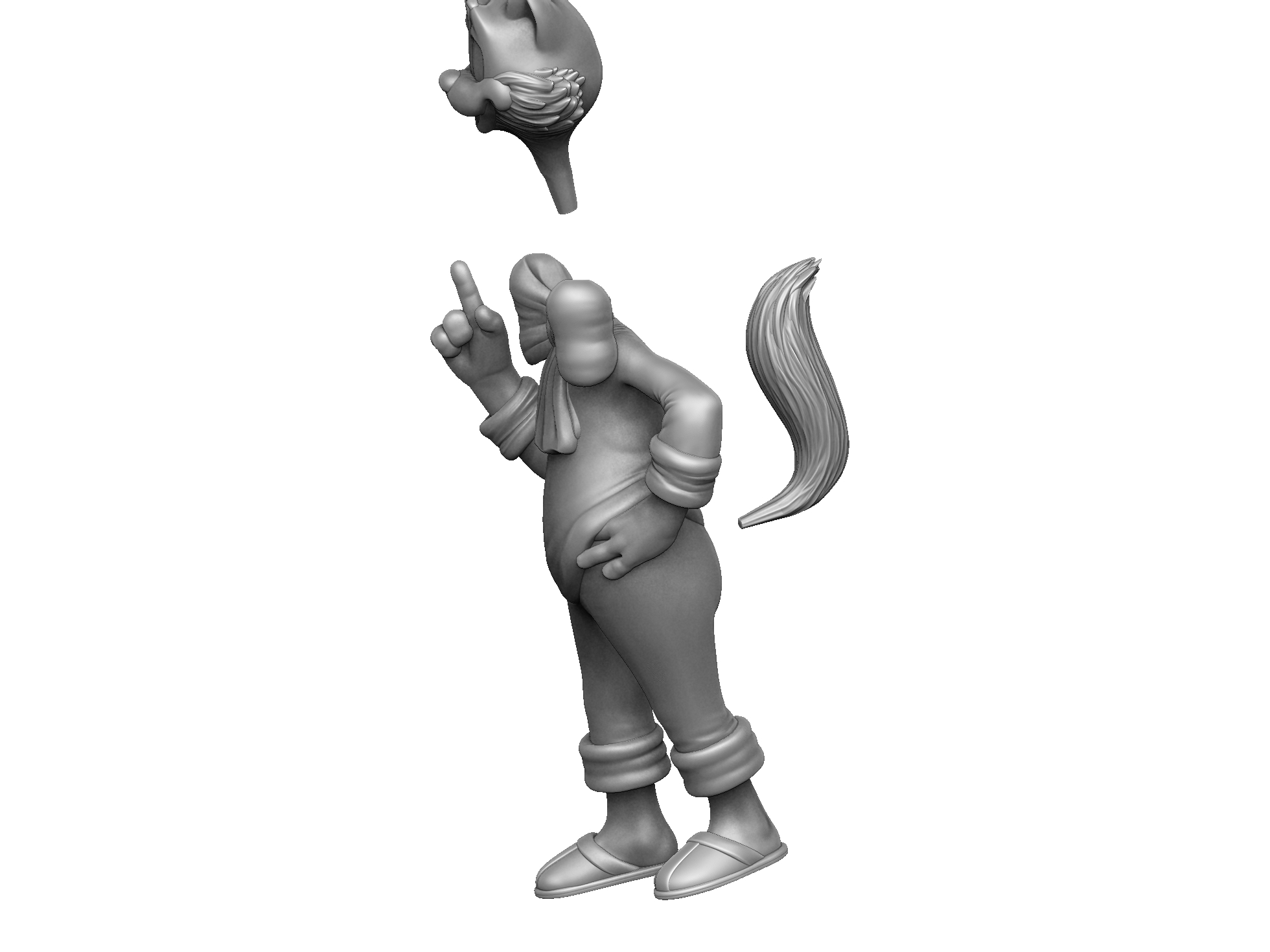 3D baskı STL için Leopold (Plastik Aparattır!!!)