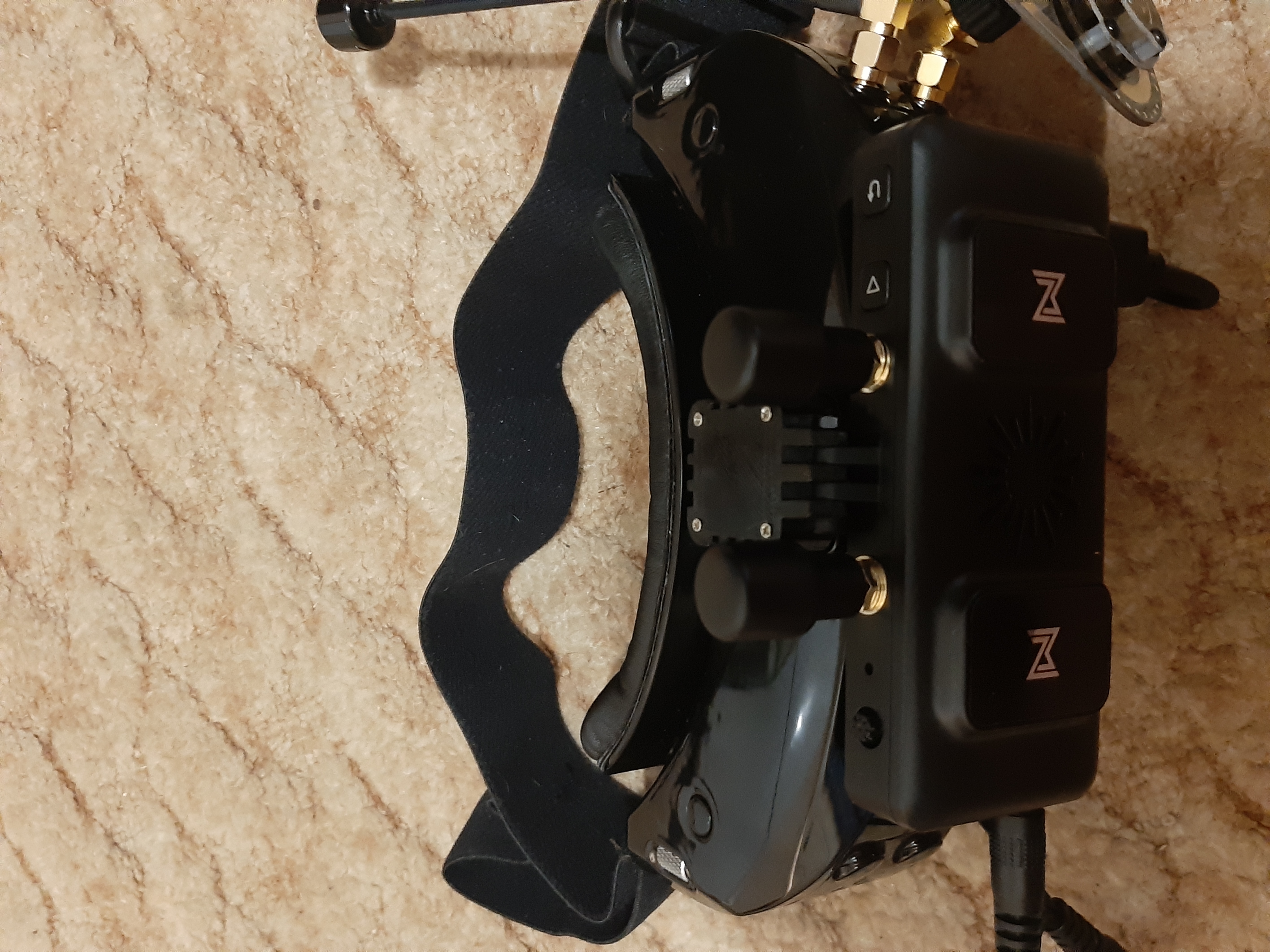 Skyzone Sky04 Walksnail Avatar VRX Mount (Plastik Aparattır!!!)