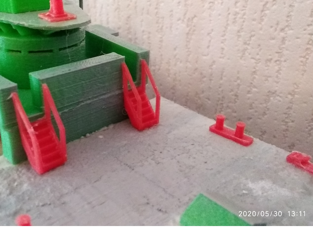 Aurora 1: 100. Yay merdivenleri. (Plastik Aparattır!!!)