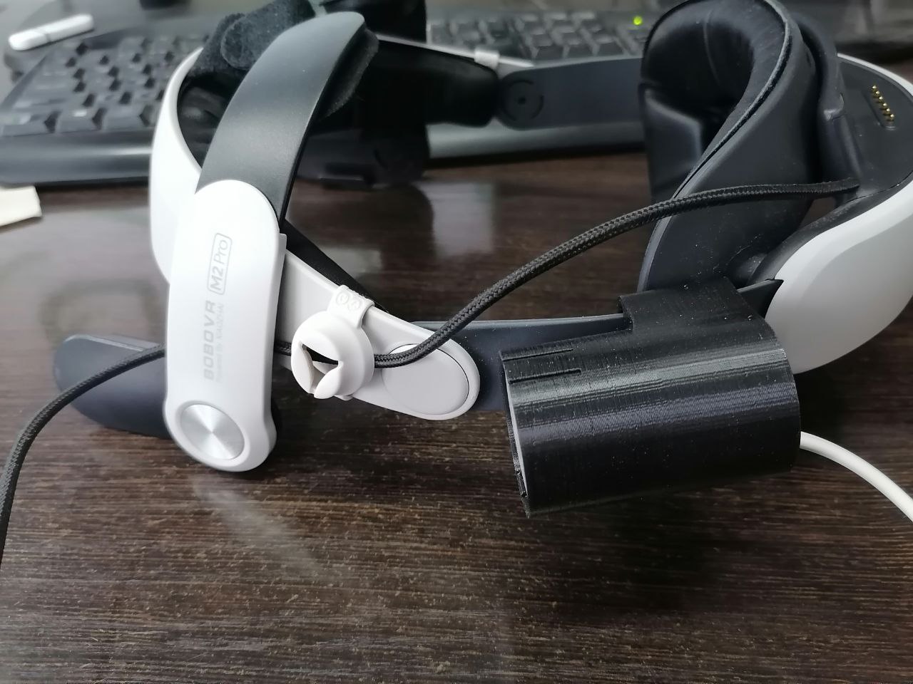 Oculus Quest 3 güç kaynağı montajı (Plastik Aparattır!!!)