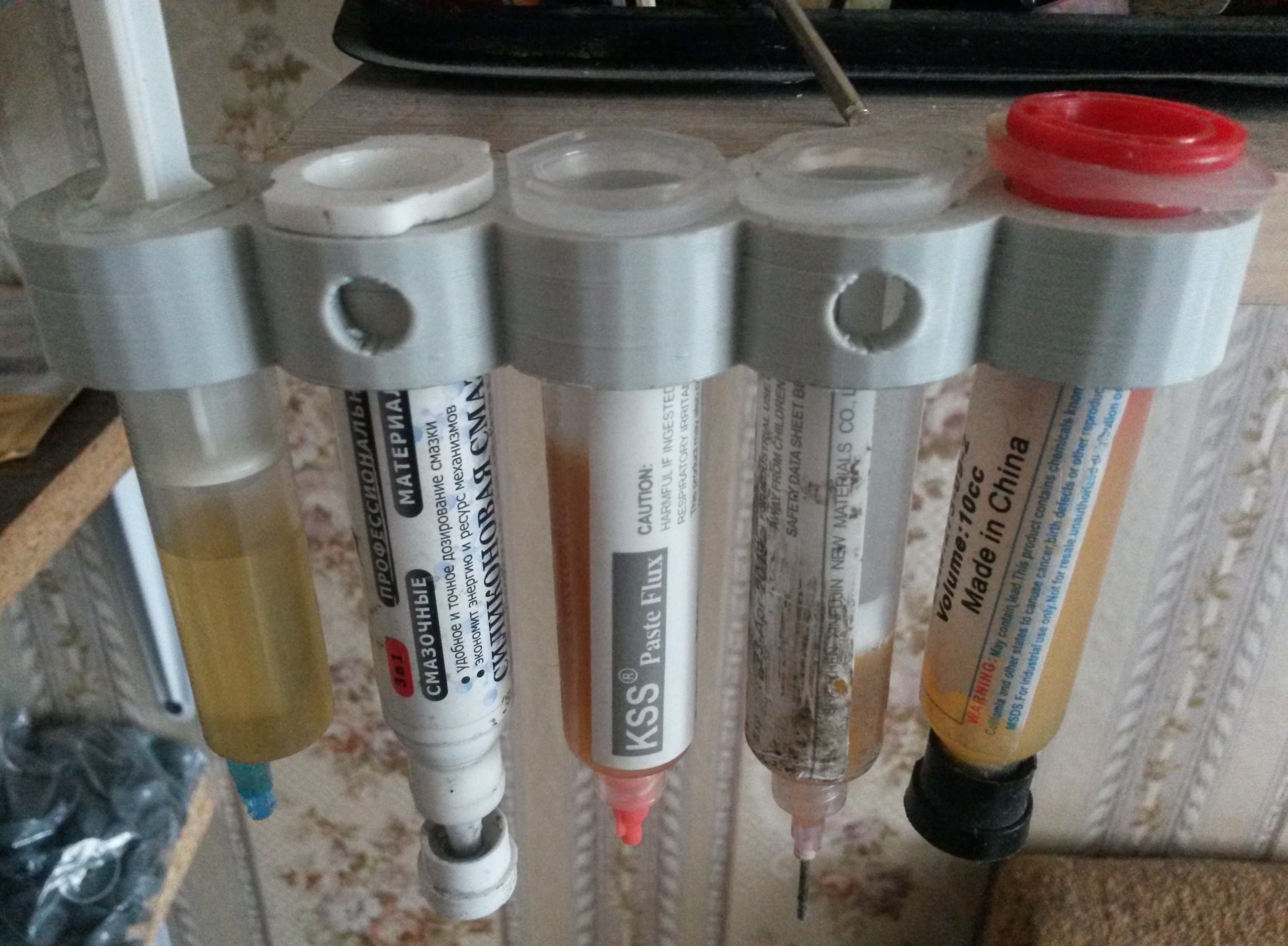 Şırınga/akı tutucu (Plastik Aparattır!!!)