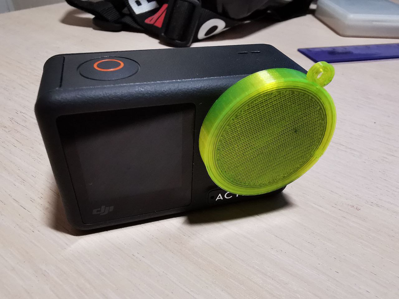 DJI Action 3 Kamera lensi (Plastik Aparattır!!!)