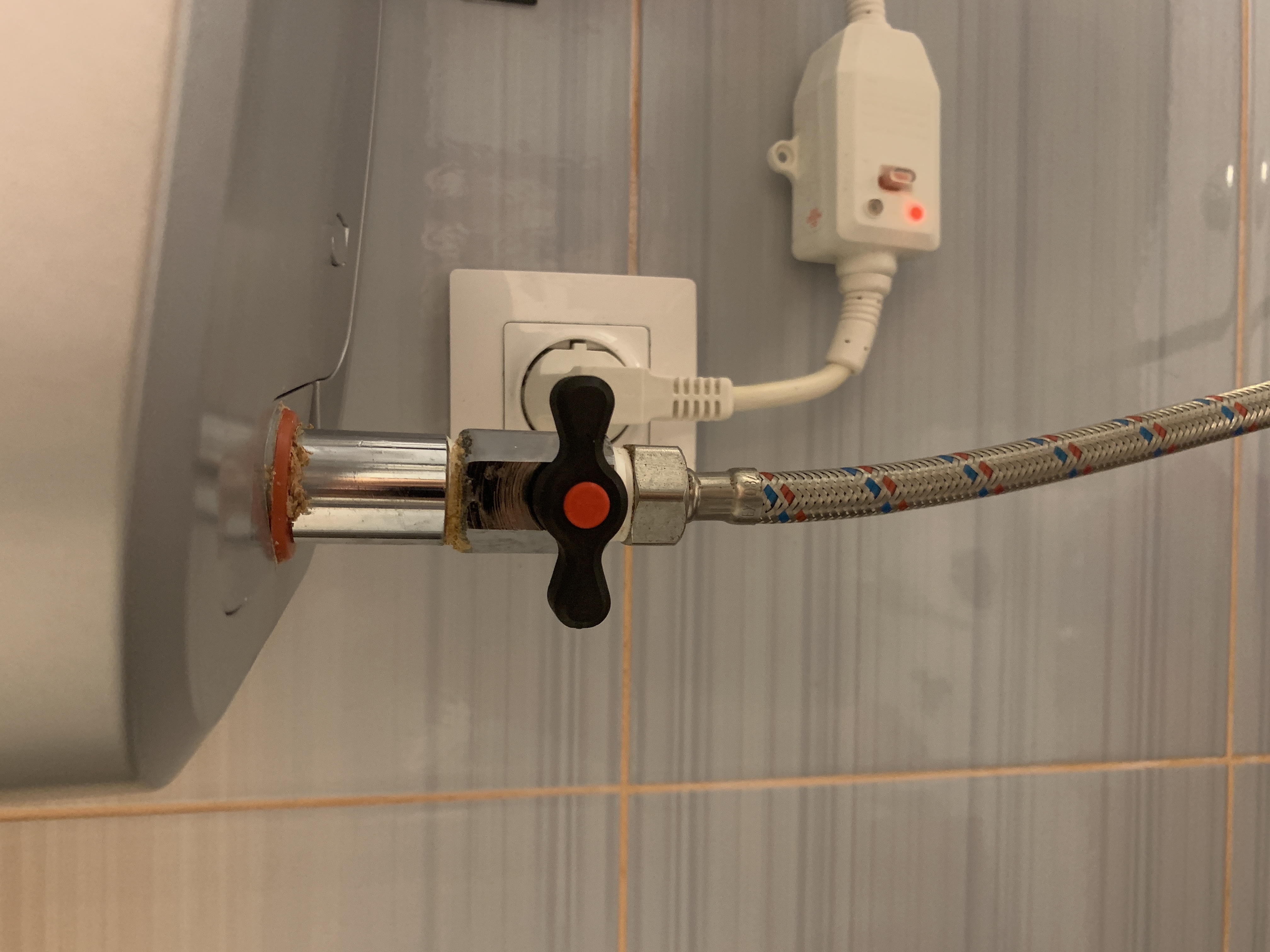 1/2 için iki kalem dahili iş parçacığı ile dokunun (Plastik Aparattır!!!)