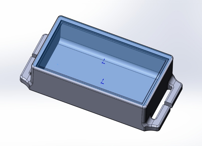 2x18650 için evrensel hermetik durum (Plastik Aparattır!!!)