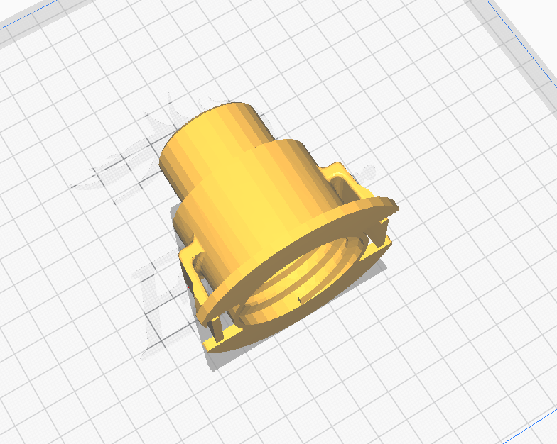 3d модель переходник шланга пылесоса Samsung для 3d принтера - скачать ...