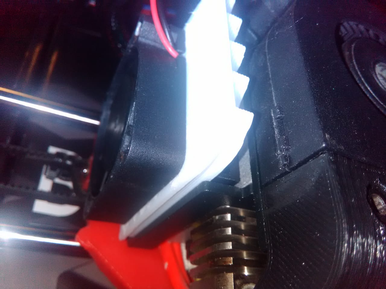 taslak önleyici Prusa I3 (Plastik Aparattır!!!)