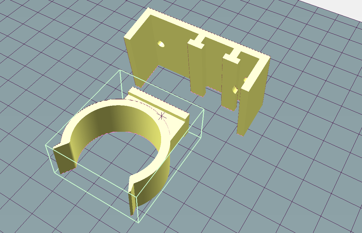 3d модель клипса. 3d модель клипса Intel.
