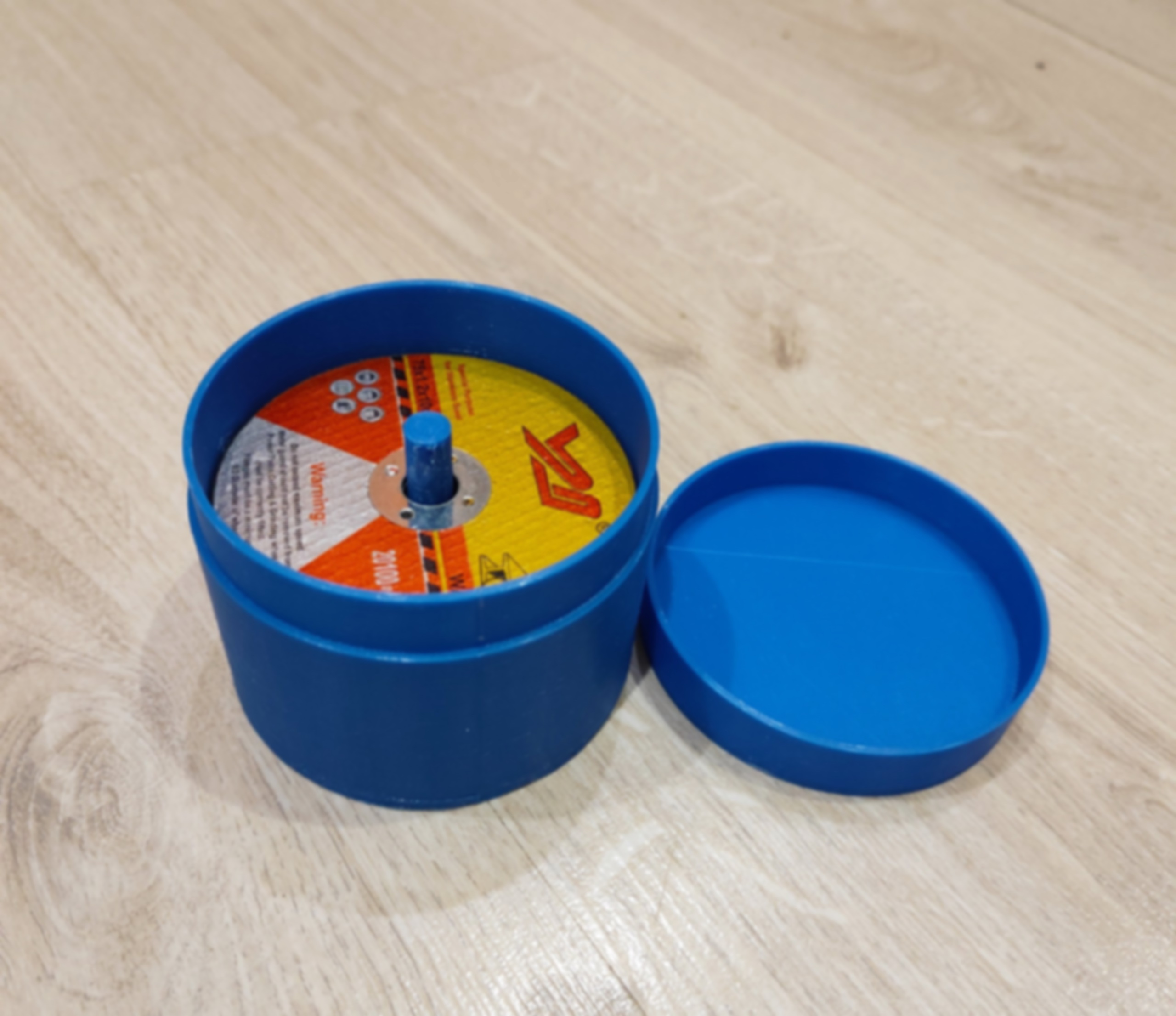 76 mm açılı taşlama diskleri için kutu. (Plastik Aparattır!!!)