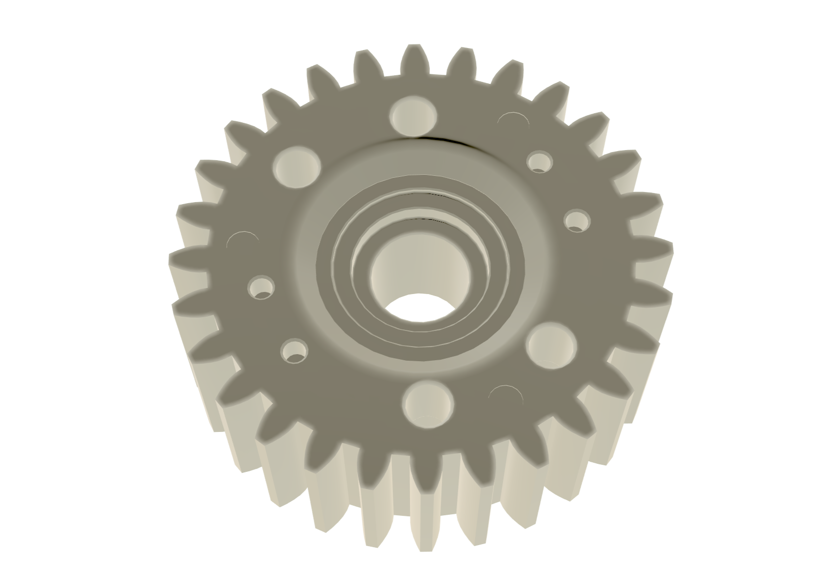 Radyo kontrollü araba Traxxasas Revo 3.3'ün şanzımanının merkezi (merkez) farkının dişlisi (Plastik Aparattır!!!)