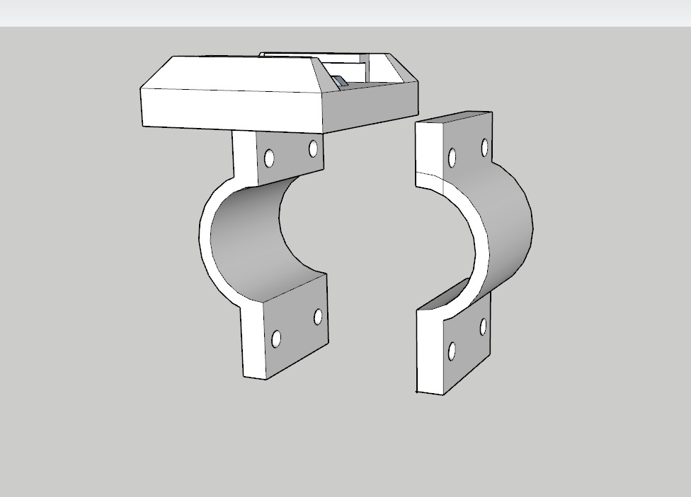 22 mm'lik bir motosikletin direksiyon simidindeki oda hareketinin sabitlenmesi (Plastik Aparattır!!!)